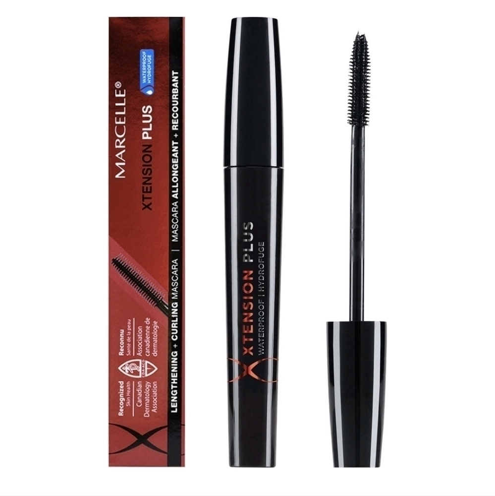 New Marcelle Xtension Plus Waterproof Mascara in Black Mascara